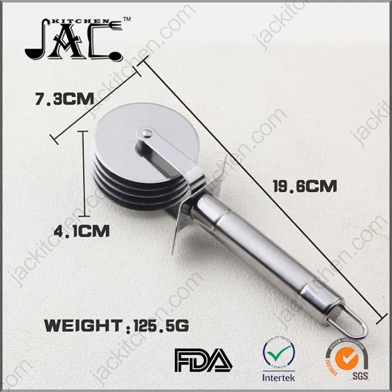 Gadgets Stainless Steel Bicycle Pizza Cutter