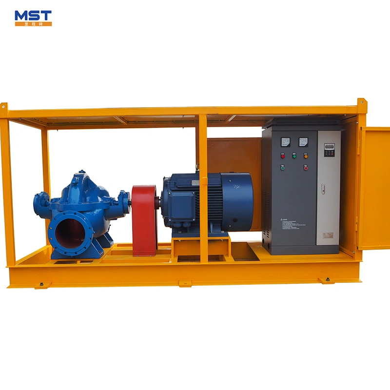 Agricultural double suction machine 300hp water pump