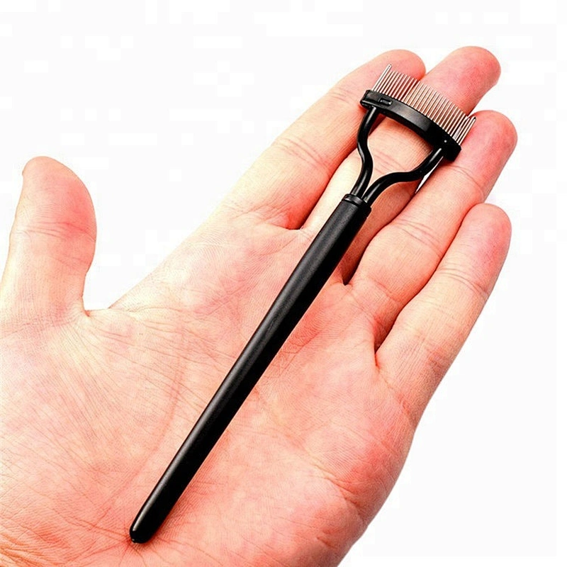 Eyelashes Brushes Stainless Steel Brush Head Eyelash Extension Eyebrow Brush Lash Comb Beauty Essential Makeup Tool