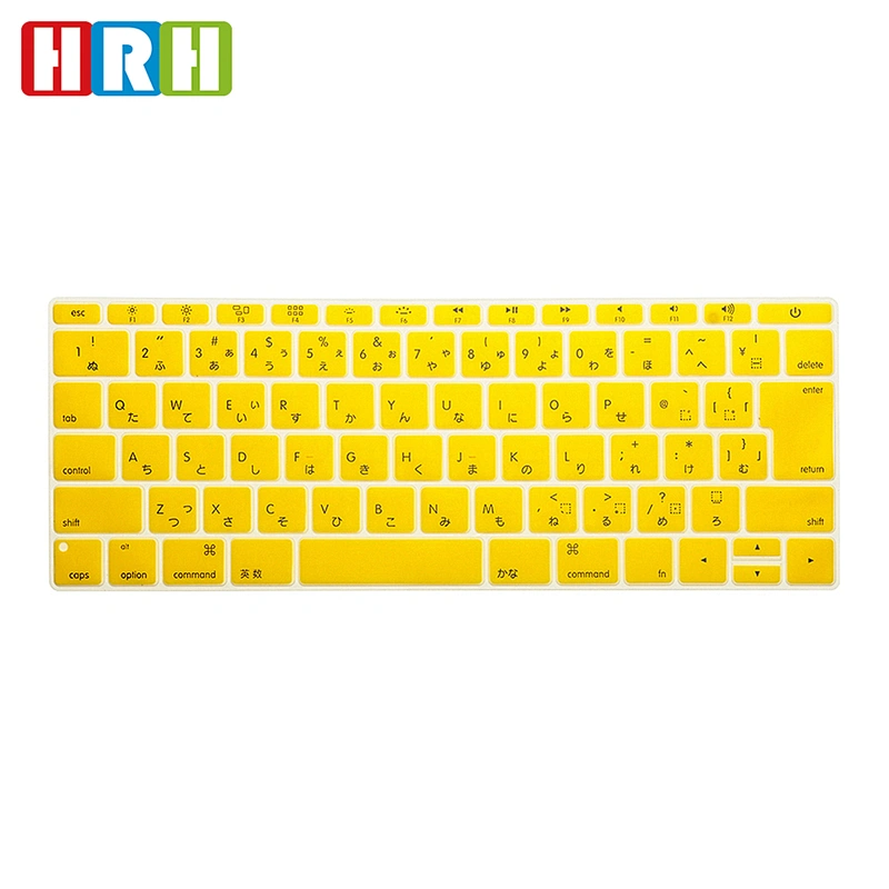 laptop skin custom silicone keyboard cover Skin japan version keyboard for macbook a1708 (No Touch Bar) and 12