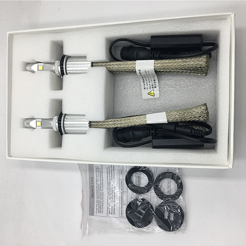 hot sale car lamp auto parts LED headlight h7 h4 h13 9005 9006 40w 4000LM L5 H11 car headlight led