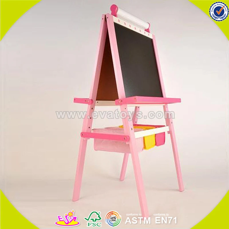 wholesale top sale wooden kids easel toys for kids,Cheap wooden kids easel toys, best quality wooden kids easel toys W12B049A