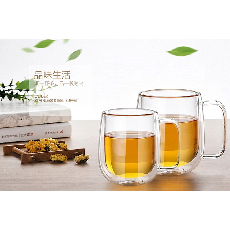 2018 New Style 250 ML Double Water Cup Customized Logo For Milk Tea Drinking