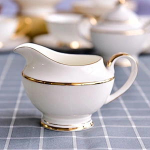 A-grade quality 15pcs plain white porcelain ceramic coffee cup sets for Europe