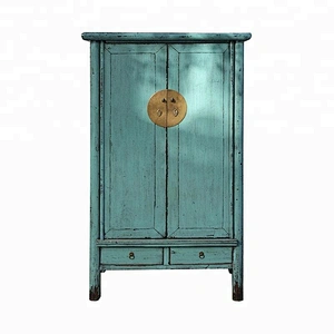 chinese oriental antique reproduction lacquered wardrobe bedroom furniture