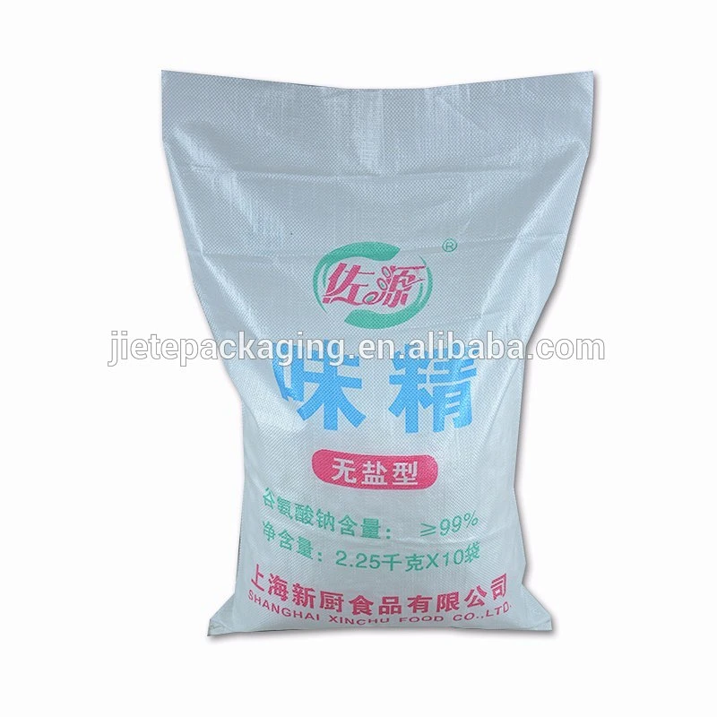 China good quality 100% new polypropylene material white pp woven packaging plastic sugar bag with liner 10kg, 25kg, 50kg
