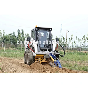 China 23HP mini loader trench digging machine for sale