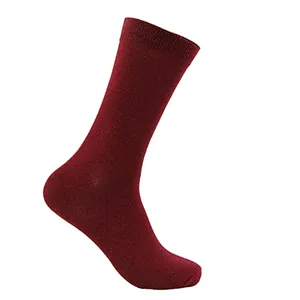 China wholesale custom make your own winter black white mens dress comfortable soft socks men