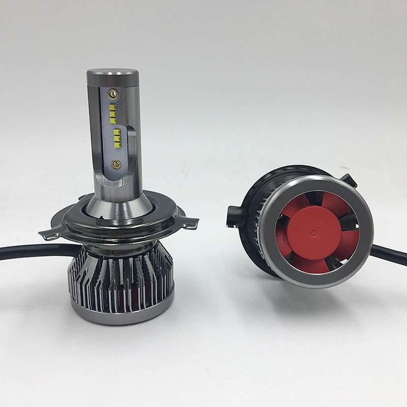 Competitive price K1 K1S K1X 4000lm IP67 3000k 4300k 6500k H4 led automatic headlight vs l4x