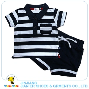 Made in China 100%cotton single jersey newborn baby boy clothes set