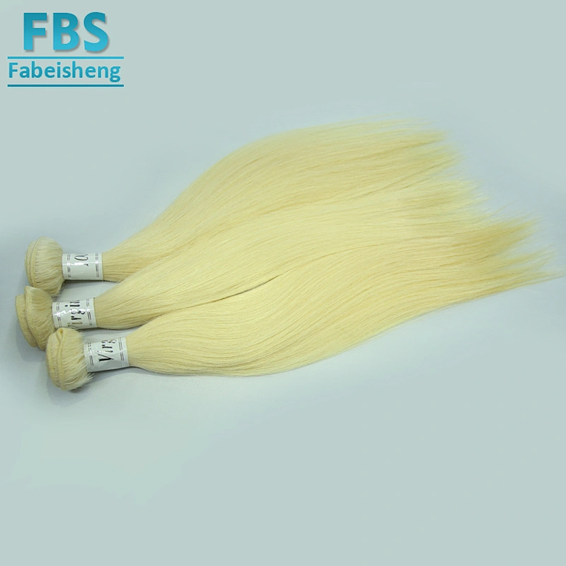 Wholesale Top Quality Soft 613 Blonde Straight Hair Weave 100% Virgin Brazilian Human Hair