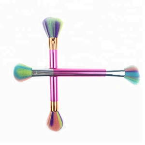best selling professional double-end makeup brushes in usa private label foundation makeup brush set