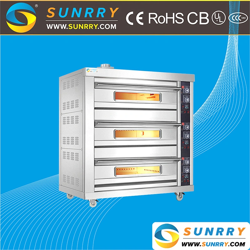 Commercial bakery gas deck oven gas stove with bakery oven