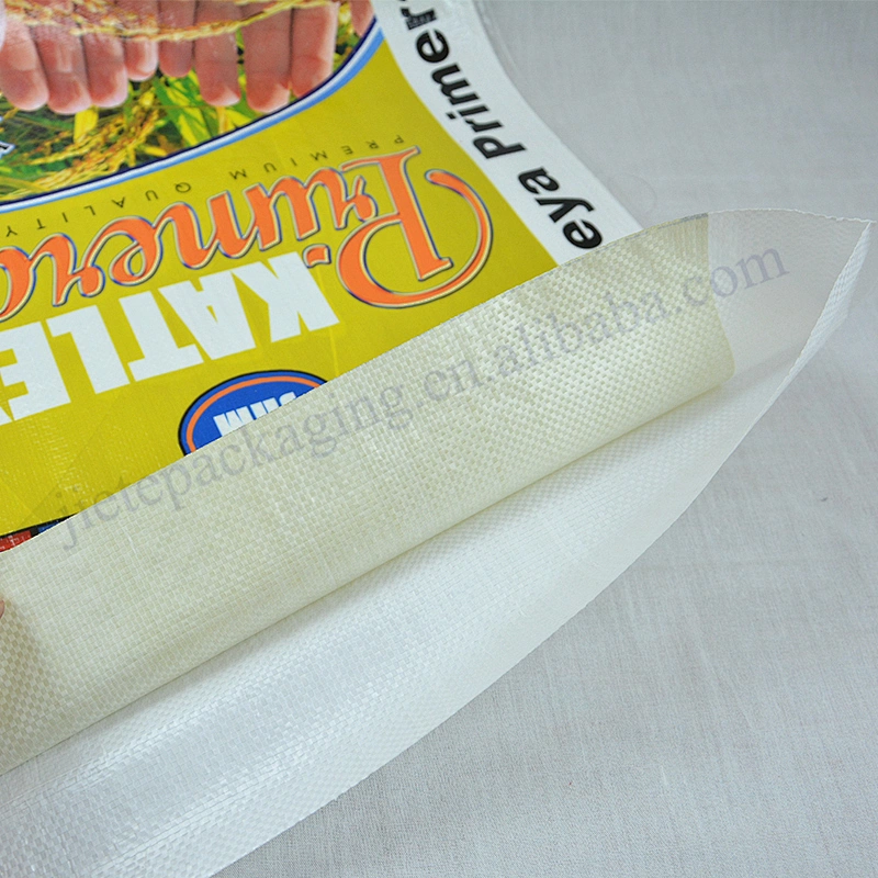 Customized bopp laminated 50 kg PP woven basmati rice packaging bag for grain,seed,corn,wheat,bran,bean