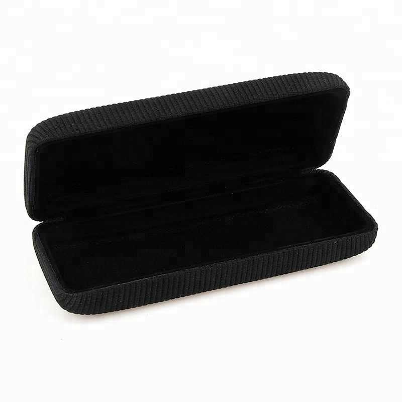 Portable Minimalist Soft Ribbed Spectacle Case for Daily Use