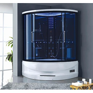Nice Design Enclosed Sauna Bath Whirlpool Bathtub Indoor Steam Shower Room For Two People