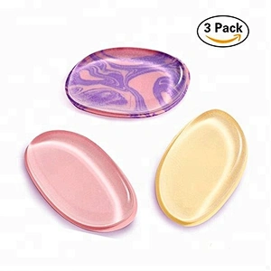 Face egg foundation beauty sponge cosmetic makeup silicone sponge cheap non-latex powder shaped blending konjac puff