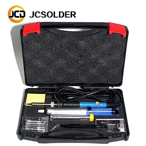 soldering iron set 110V 220V 60 Watt 5 Free solder Tips solder wire soldering iron tool