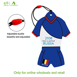 Belgium T-shirt shape, 2018 Football Cup air freshener lasting fragrance, personalized design stock hot sale