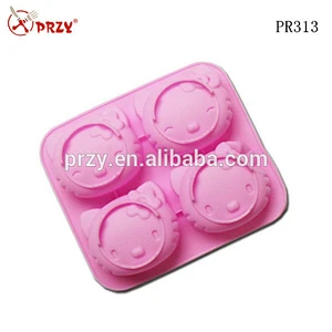 PRZY PR313 kitty cat silicone mold for cake