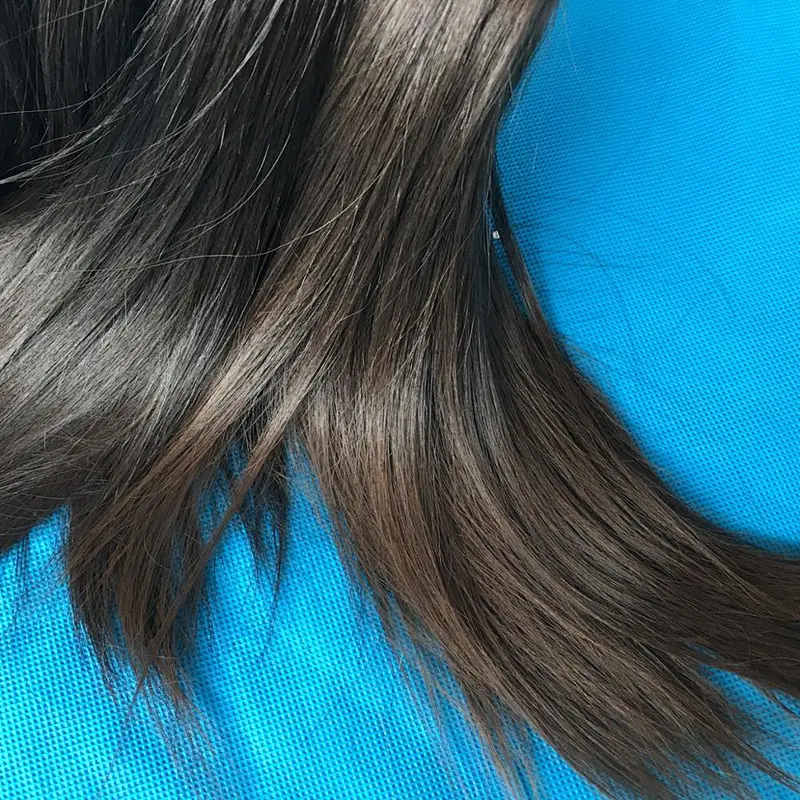 The best seller soft and smooth natural virgin Indian straight hair remy hair extension human hair