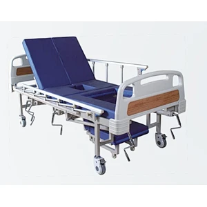 THB3050W Hospital Furniture 5 function ABS HEAD AND FOOT BED BOARD manual hospital bed for paralyzed patients