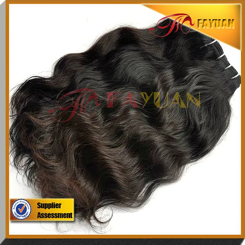 100% Natural Color Dyeable loose wave Brazilian Virgin human hair weave