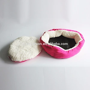 New Colorful Pet Beds Small Medium Sized Dogs Cats Round Beds