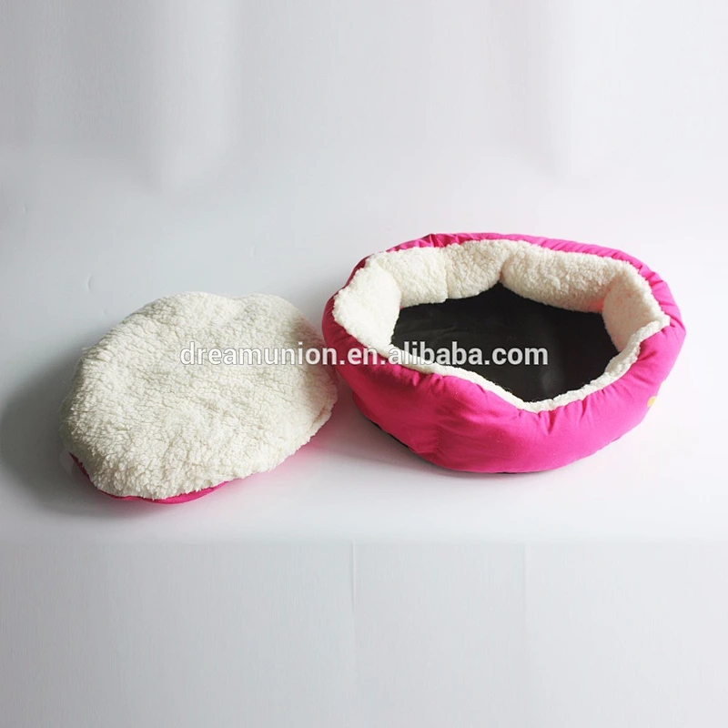 New Colorful Pet Beds Small Medium Sized Dogs Cats Round Beds