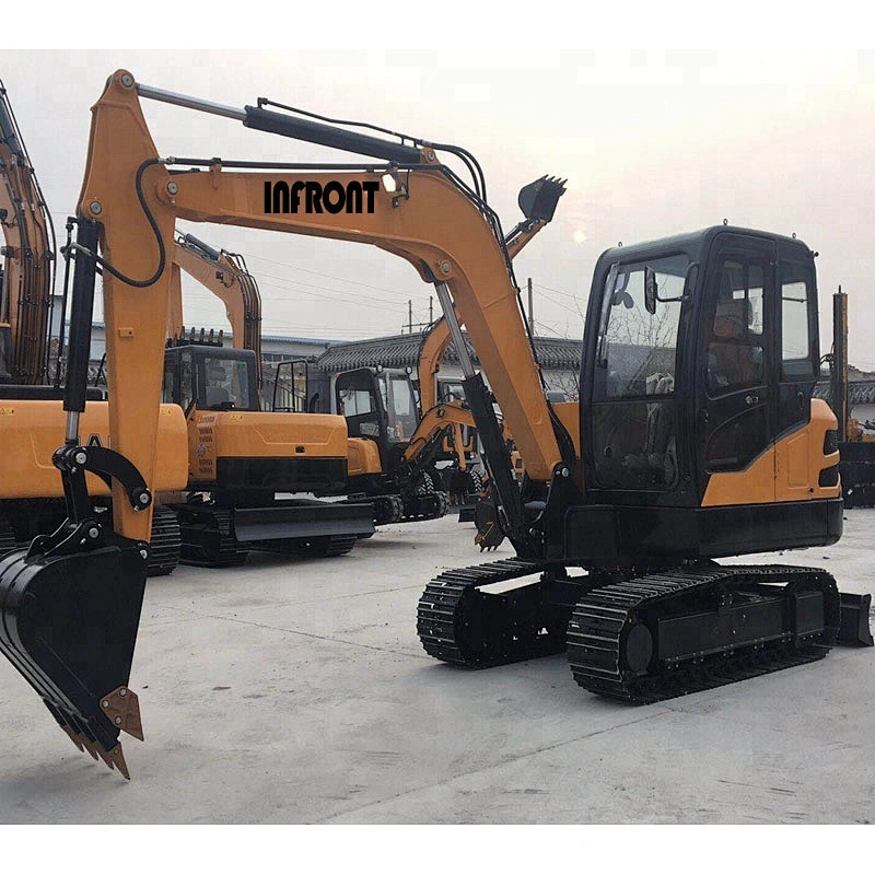 China factory price YFE65 6ton mini crawler excavator with CE certification