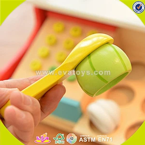 wholesale baby wooden Ice -cream shop toy,beautiful Ice -cream shop toy, top fashion wooden Ice -cream shop toy W10A022