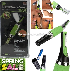 Micro Nose Touch Max Personal Ear Neck Eyebrow Hair Trimmer Groomer Remover Easy