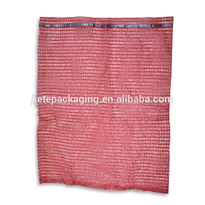Video, agricultural plastic net mesh bag for garlic, fruit use