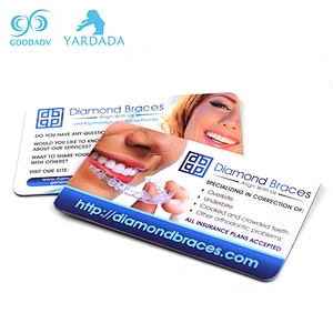 Beautiful Business Card Fridge Magnets With Logo Custom Shape Refrigerator Sticker