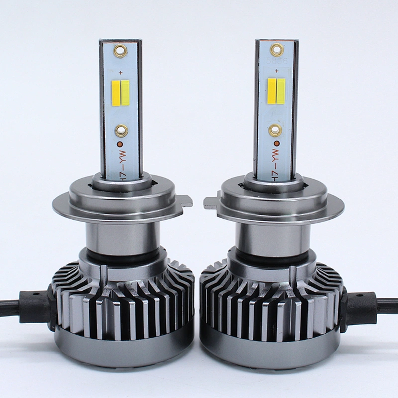 Lightech Waterproof IP68 head light 12V 50W White Yellow 3 Color LED Headlight H7