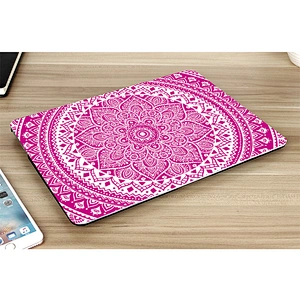 2 In 1 Mandala Flower silicone case Hard Case Cover and Matching Keyboard Cover for MacBook Air Pro Retina for macbook pro 17