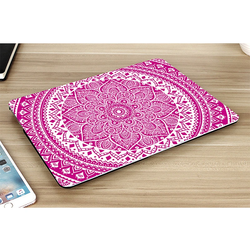 2 In 1 Mandala Flower silicone case Hard Case Cover and Matching Keyboard Cover for MacBook Air Pro Retina for macbook pro 17