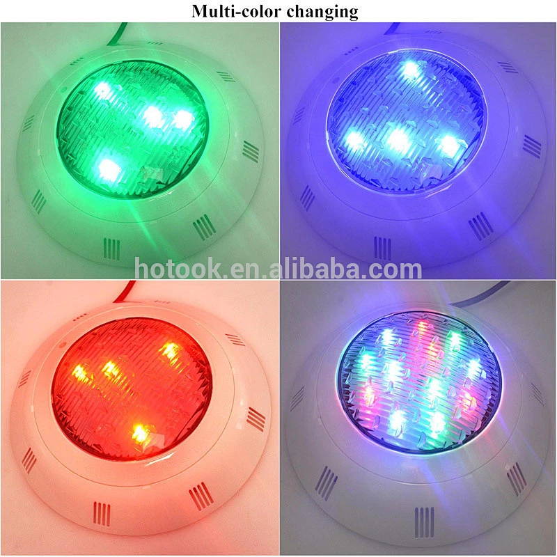 18W 36W 54W RGB LED Underwater Light for Swimming Pool Fountain Pond
