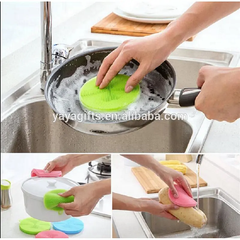 Direct factory silicone dish wash brush