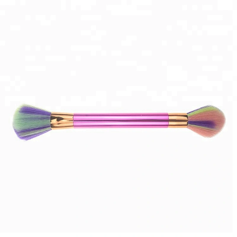 best selling professional double-end makeup brushes in usa private label foundation makeup brush set