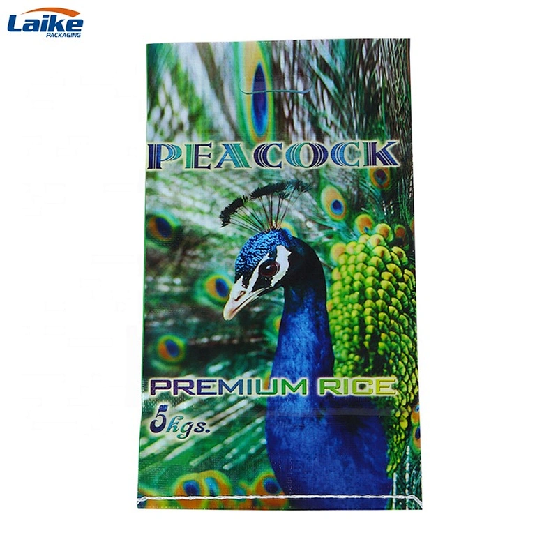 High quality factory price 5kg rice plastic  bag