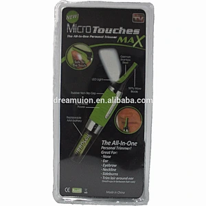 Micro Nose Touch Max Personal Ear Neck Eyebrow Hair Trimmer Groomer Remover Easy