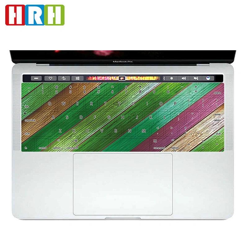 wood and Feathers Japanese TPU Keyboard Cover for MacBook Pro13 15 Retina with Touch Bar