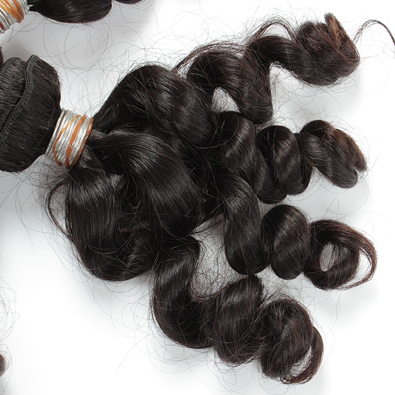 Wholesale Grade 10A Unprocessed Virgin Indian Human Loose Wave Hair