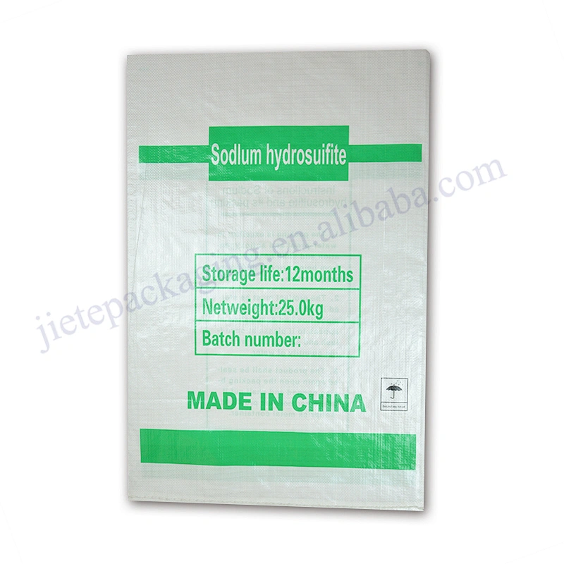 Cheap Industrial use pp woven chemical resistant packaging bag sakc 25kg