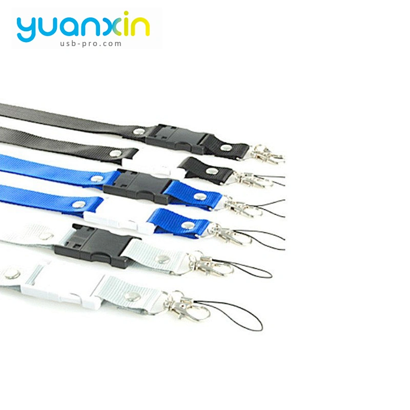 Promotional Neck Strap Bulk USB Drives/wholesale Custom Logo Lanyard USB