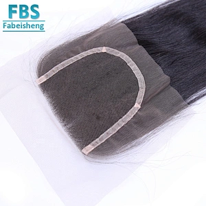 top quality 4*4 closure 130 density virgin hair in stock