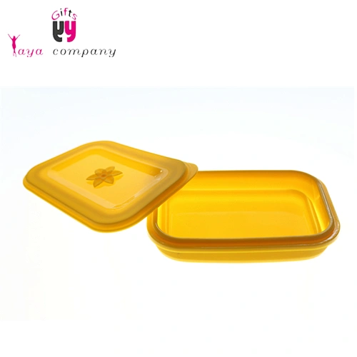 Keep Warm Food Grade Silicone Lunch Takeaway Food Container With Silicone Seal Lid