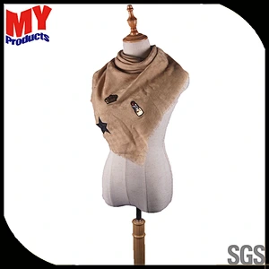 Cheap price custom latest design knitted scarf