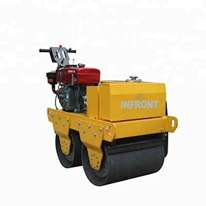 Water-cooled Diesel mini Road Roller Compactor Vibratory Tamping Roller YFR-S600CS